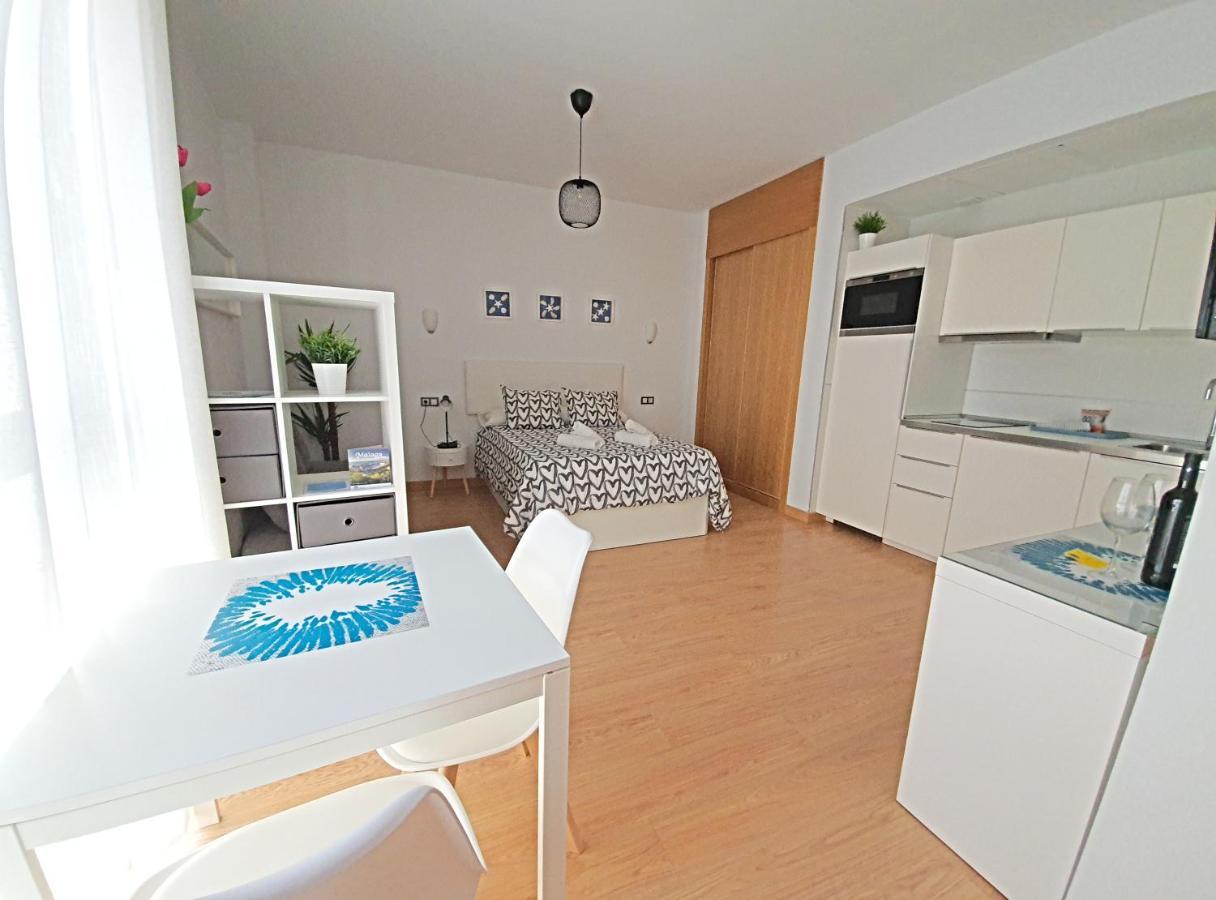 Precioso Estudio Con Piscina Malaga Bagian luar foto